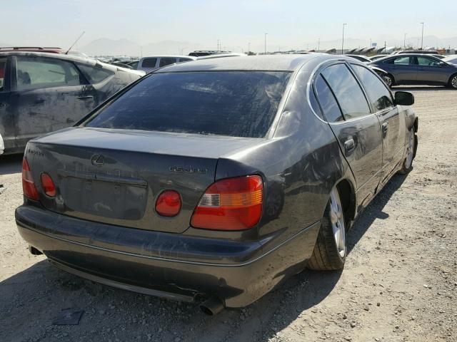 JT8BD69SX20168895 - 2002 LEXUS GS GRAY photo 4