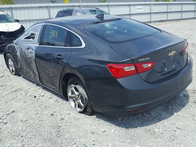 1G1ZB5ST9JF220427 - 2018 CHEVROLET MALIBU LS 灰色 照片 3