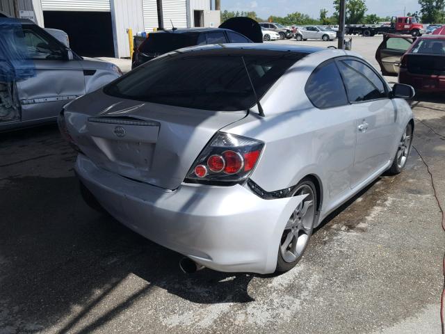 JTKDE177X50011745 - 2005 TOYOTA SCION TC 银色 照片 4