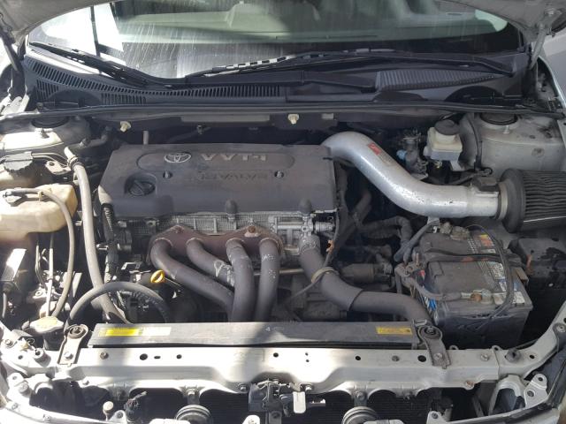 JTKDE177X50011745 - 2005 TOYOTA SCION TC 银色 照片 7