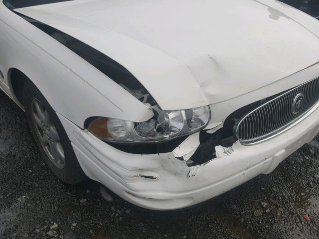 1G4HP52K844158462 - 2004 BUICK LESABRE CU WHITE photo 9