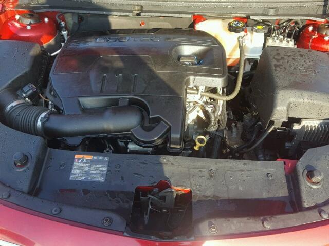 1G1ZC5E0XCF323888 - 2012 CHEVROLET MALIBU 1LT წითელი ფოტო 7