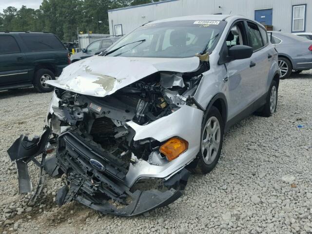 1FMCU0F72HUB72746 - 2017 FORD ESCAPE S SILVER photo 2