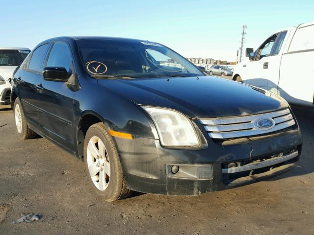 3FAFP07186R238469 - 2006 FORD FUSION SE BLACK photo 1