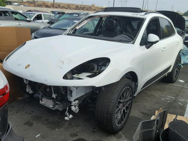 WP1AB2A56JLB34546 - 2018 PORSCHE MACAN S WHITE photo 2