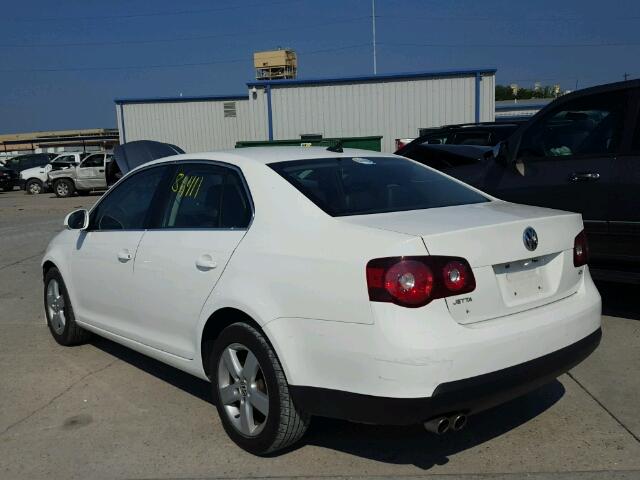 3VWRM71K79M085186 - 2009 VOLKSWAGEN JETTA WHITE photo 3