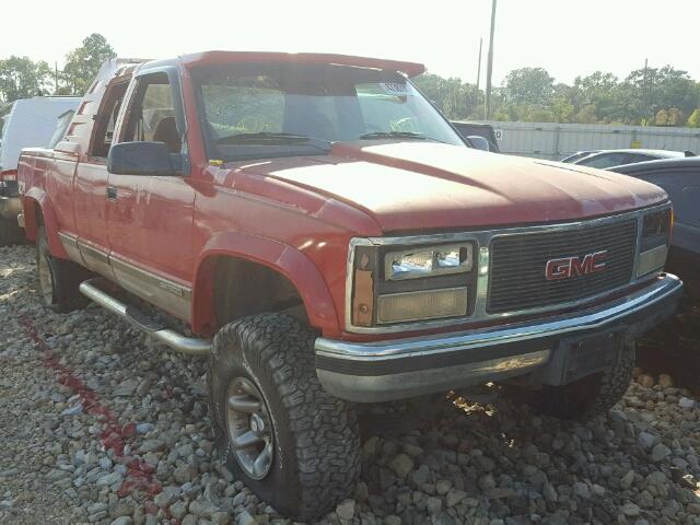 2GTEK19K0P1525956 - 1993 GMC SIERRA K15 RED photo 1