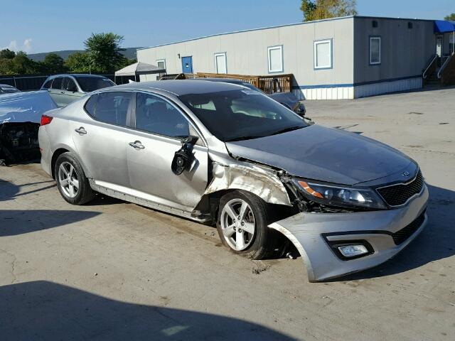 5XXGM4A77FG358614 - 2015 KIA OPTIMA LX SILVER photo 1