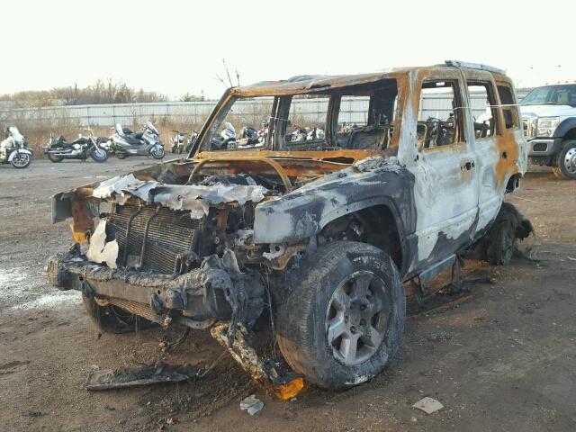 1J8HG58247C503694 - 2007 JEEP COMMANDER BURN photo 2