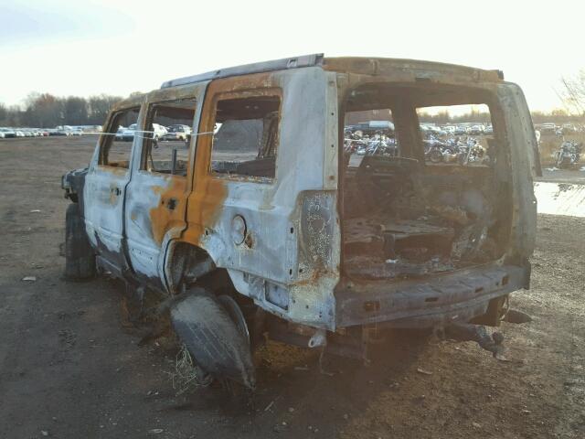 1J8HG58247C503694 - 2007 JEEP COMMANDER BURN photo 3