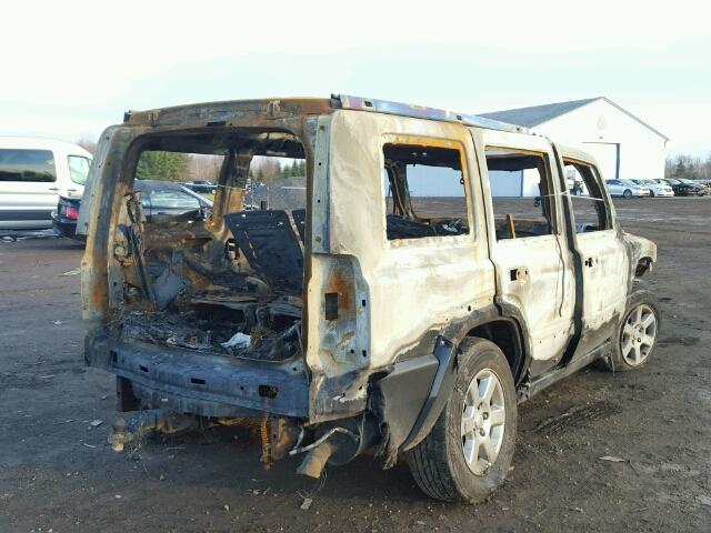 1J8HG58247C503694 - 2007 JEEP COMMANDER BURN photo 4