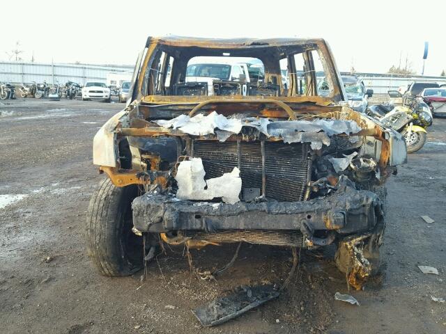 1J8HG58247C503694 - 2007 JEEP COMMANDER BURN photo 9