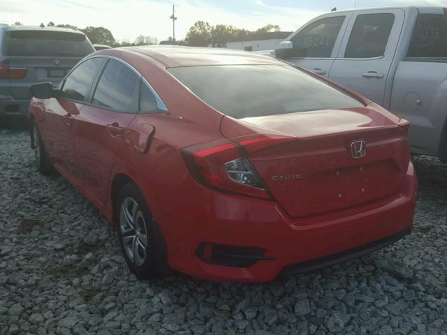 2HGFC2F57HH508202 - 2017 HONDA CIVIC LX RED photo 3