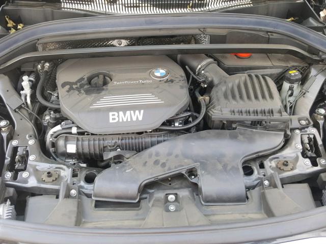 WBXHT3C35H5F67696 - 2017 BMW X1 XDRIVE2 BLACK photo 7