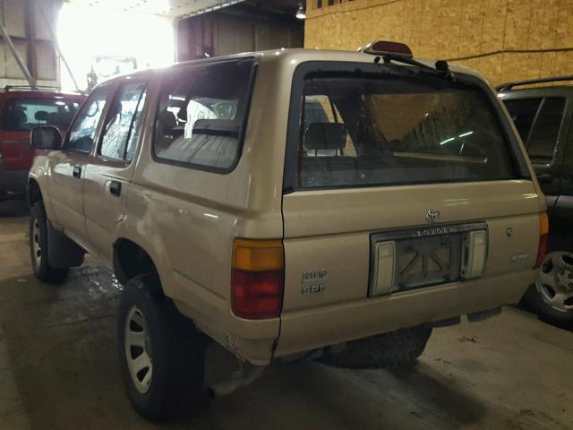 JT3RN37W6R0013468 - 1994 TOYOTA 4RUNNER RN TAN photo 3