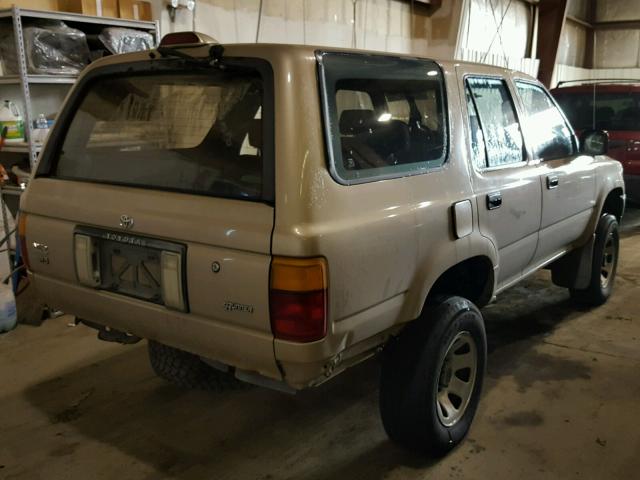 JT3RN37W6R0013468 - 1994 TOYOTA 4RUNNER RN TAN photo 4