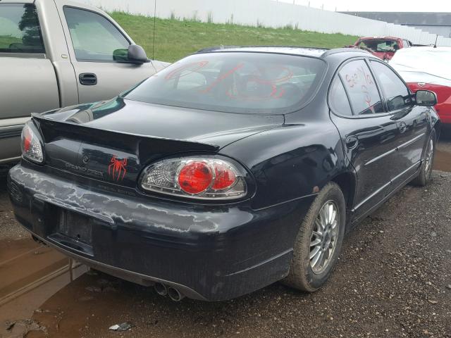 1G2WP52K01F184294 - 2001 PONTIAC GRAND PRIX შავი ფოტო 4
