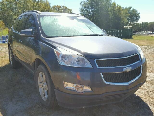 1GNKRGED0BJ339316 - 2011 CHEVROLET TRAVERSE L CHARCOAL photo 1