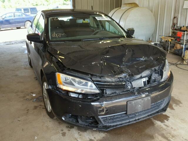 3VW2K7AJ1EM429202 - 2014 VOLKSWAGEN JETTA BASE შავი ფოტო 1