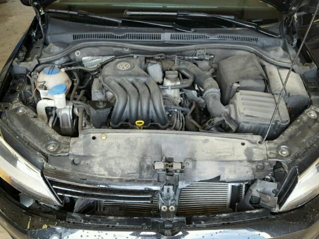 3VW2K7AJ1EM429202 - 2014 VOLKSWAGEN JETTA BASE შავი ფოტო 7
