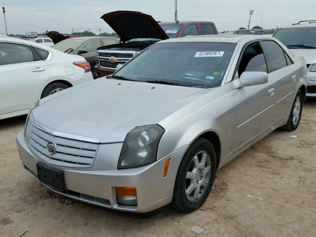 1G6DP577470171344 - 2007 CADILLAC CTS SILVER photo 2