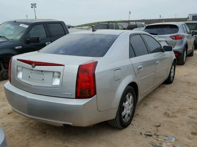 1G6DP577470171344 - 2007 CADILLAC CTS SILVER photo 4