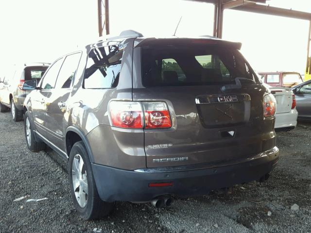 1GKLRMED7AJ151147 - 2010 GMC ACADIA SLT 棕色 照片 3