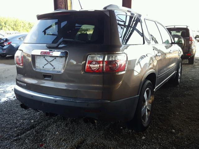 1GKLRMED7AJ151147 - 2010 GMC ACADIA SLT 棕色 照片 4