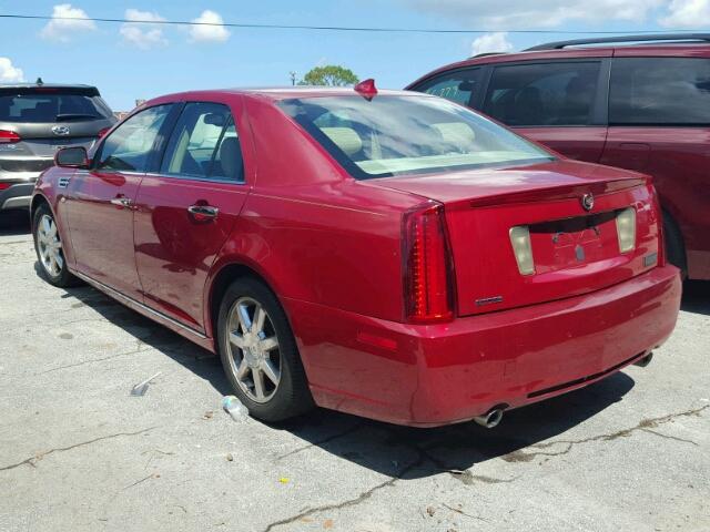 1G6DW6ED5B0133826 - 2011 CADILLAC STS BURGUNDY photo 3