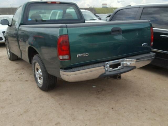 1FTZF1720YKA45118 - 2000 FORD F150 GREEN photo 3