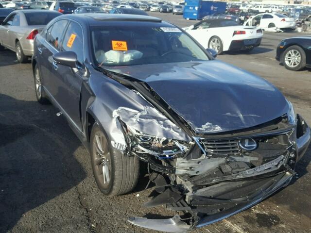 JTHBL5EF8F5135117 - 2015 LEXUS LS 460 GRAY photo 1