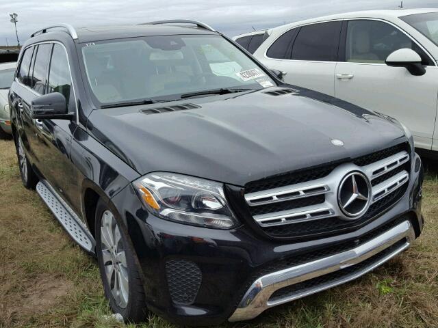 4JGDF6EE8HA829603 - 2017 MERCEDES-BENZ GLS 450 4M BLACK photo 1