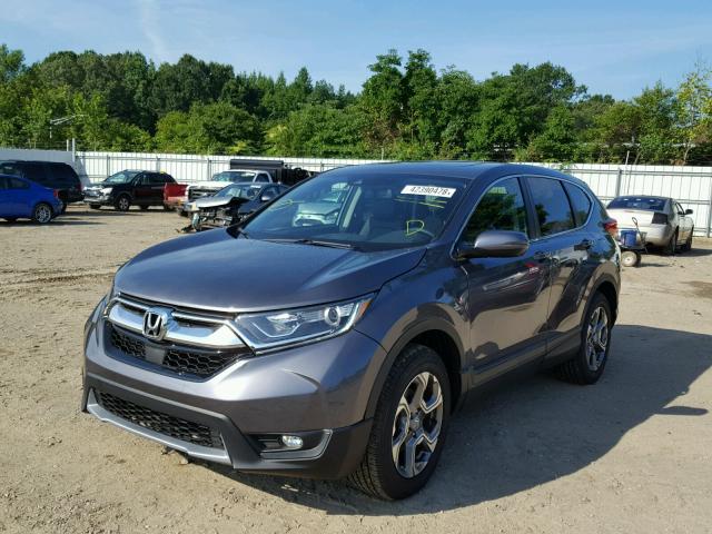 5J6RW2H88JL014931 - 2018 HONDA CR-V EXL GRAY photo 2