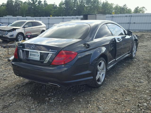 WDDEJ9EB5BA027540 - 2011 MERCEDES-BENZ CL 550 4MA GRAY photo 4