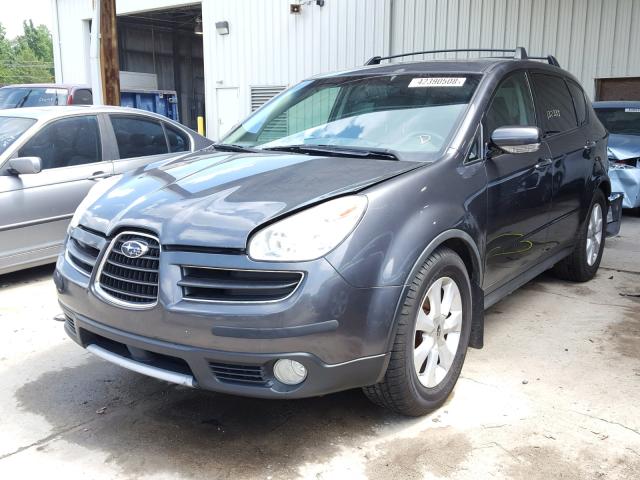 4S4WX82D774410930 - 2007 SUBARU B9 TRIBECA GRAY photo 2