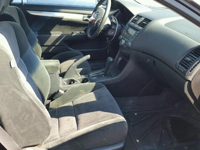 1HGCM72545A019771 - 2005 HONDA ACCORD LX GRAY photo 5