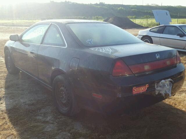 1HGCG22541A029947 - 2001 HONDA ACCORD BLACK photo 3