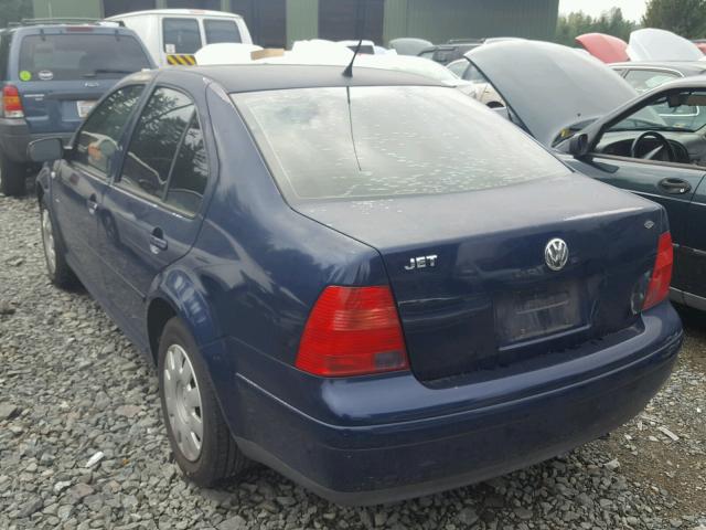 3VWRK69M43M157247 - 2003 VOLKSWAGEN JETTA BLUE photo 3