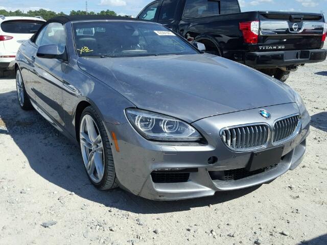 WBAYP9C52FD169929 - 2015 BMW 650 GRAY photo 1