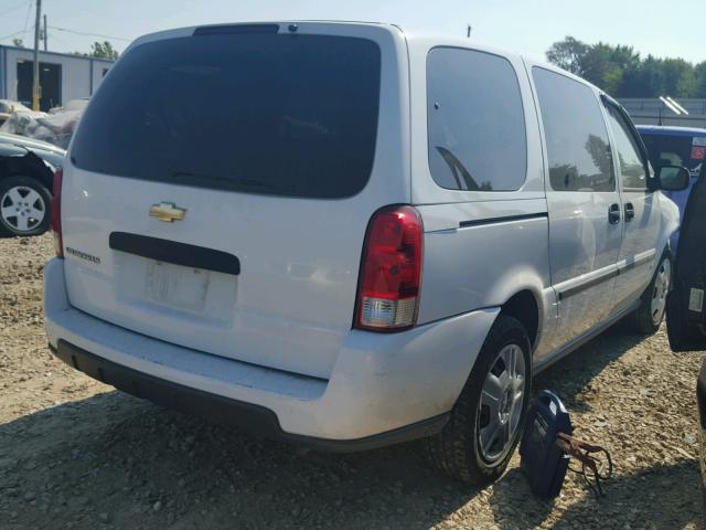 1GNDV23L36D113079 - 2006 CHEVROLET UPLANDER WHITE photo 4