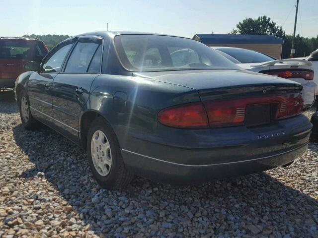 2G4WB52K2X1600545 - 1999 BUICK REGAL LS GREEN photo 3
