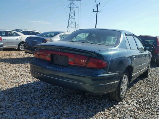 2G4WB52K2X1600545 - 1999 BUICK REGAL LS GREEN photo 4