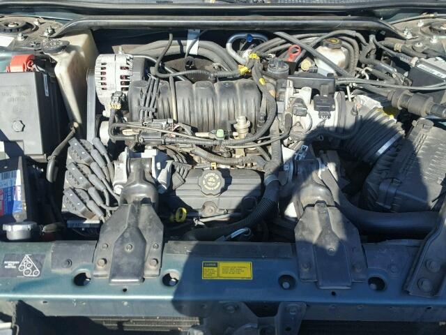 2G4WB52K2X1600545 - 1999 BUICK REGAL LS GREEN photo 7