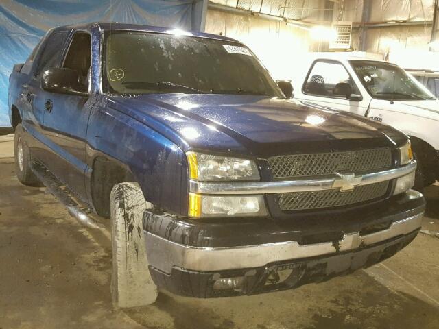 3GNEC12T54G228515 - 2004 CHEVROLET AVALANCHE BLUE photo 1