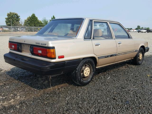 JT2SV12E9E0128035 - 1984 TOYOTA CAMRY DLX GOLD photo 4