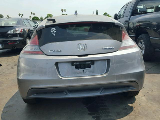 JHMZF1D68BS010582 - 2011 HONDA CR-Z EX SILVER photo 6