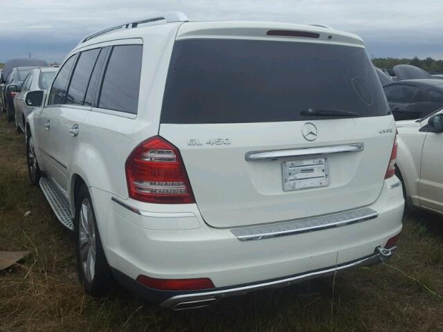 4JGBF7BE2AA578164 - 2010 MERCEDES-BENZ GL WHITE photo 3