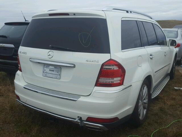 4JGBF7BE2AA578164 - 2010 MERCEDES-BENZ GL WHITE photo 4