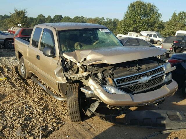 1GCEC19T56Z132367 - 2006 CHEVROLET SILVERADO TAN photo 1