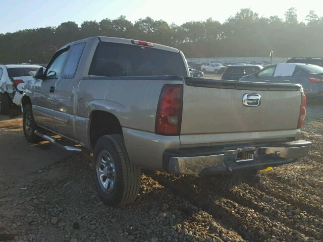 1GCEC19T56Z132367 - 2006 CHEVROLET SILVERADO TAN photo 3